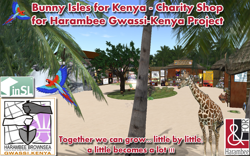 Harambee Gwassi-Kenya Charity Shop in Second Life