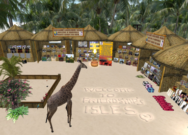 Il mercato solidale Harambee in Second Life