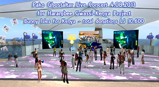 Pako Ghostaltar Live Concert for Harambee