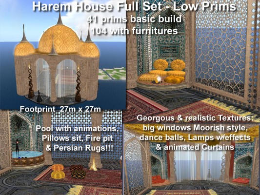 Arabian 'Harem House' Full Set - SkyBox