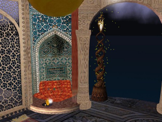 Honey Heart Sofa w/2 sit animations