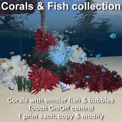 Corals & fish collection 1