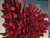 Red Coral w/bubbles emitter